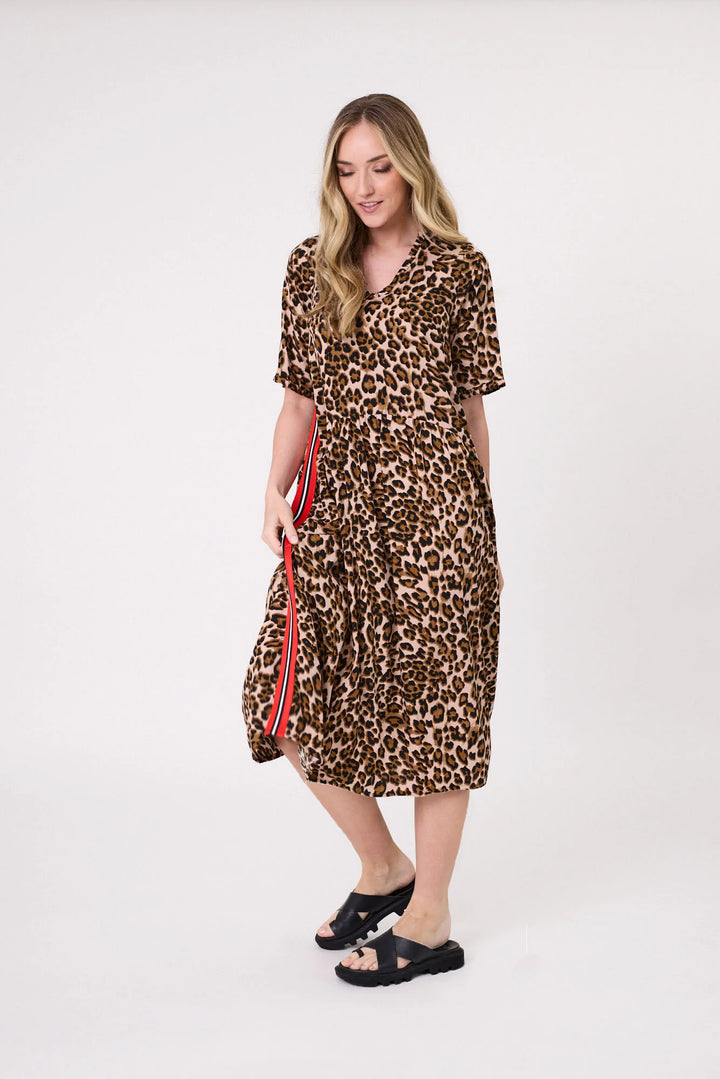 Lemon Tree Leopard Print Leona Dress