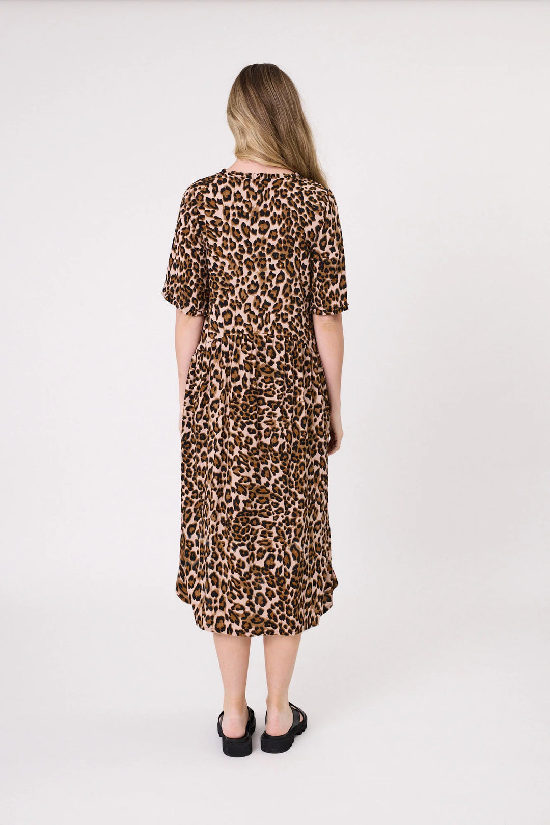 Lemon Tree Leopard Print Leona Dress