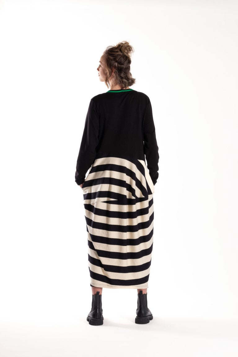 MONOSTRIPE CHELSIE DRESS