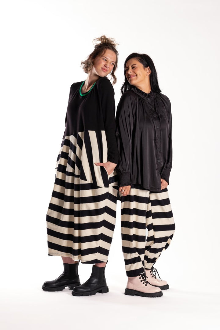 MONOSTRIPE CHELSIE DRESS