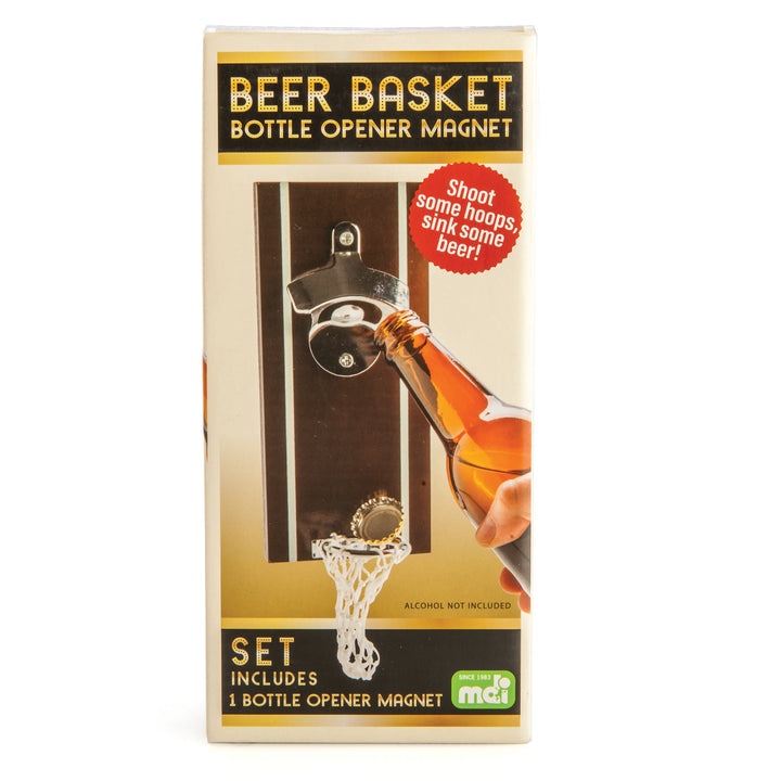 Beer Basket Bottle Opener Magnet in gift box - RAPT ONLINE