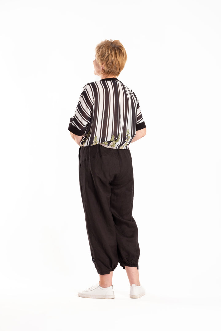 Jellicoe Foxglove Stripe Relaxed Tee