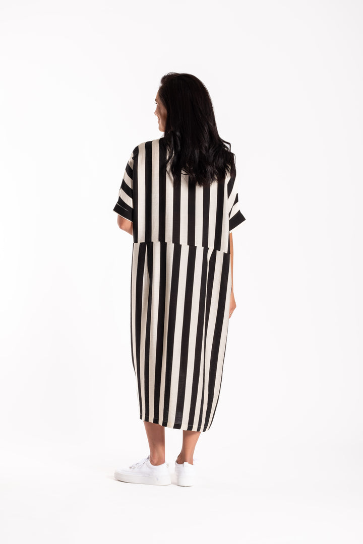 Jellicoe Black Stripe Jayde Dress