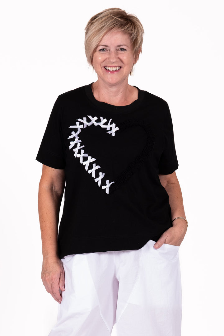 Jellicoe Black Heart Basic Tee