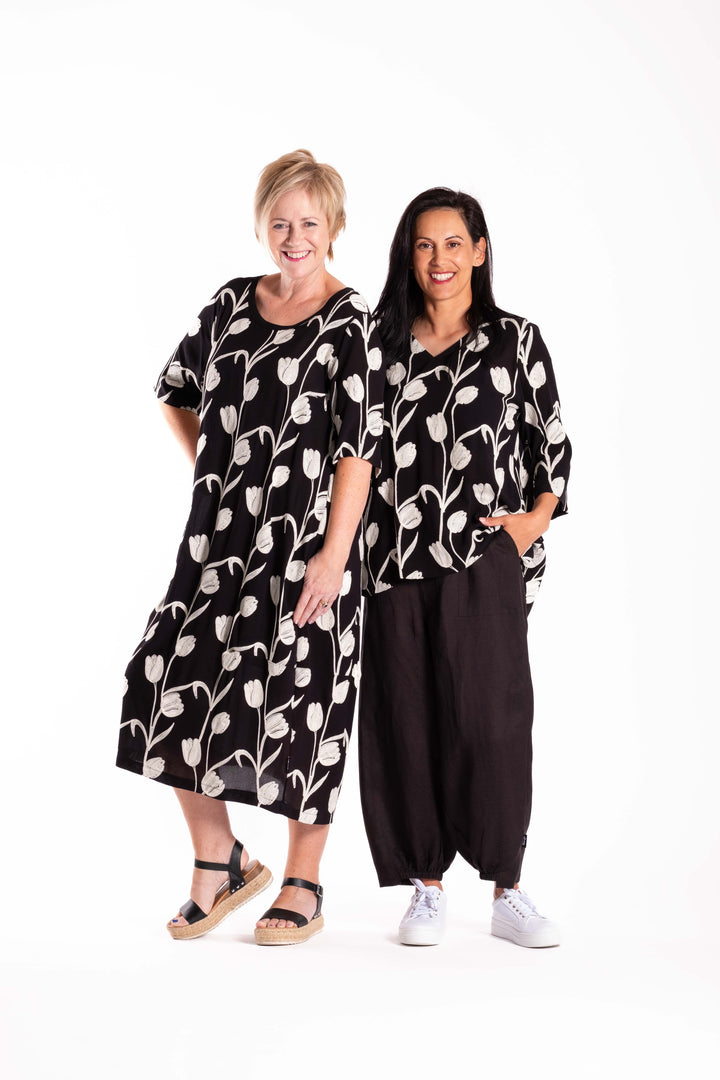 Jellicoe Macie Top Embroidered Tulips