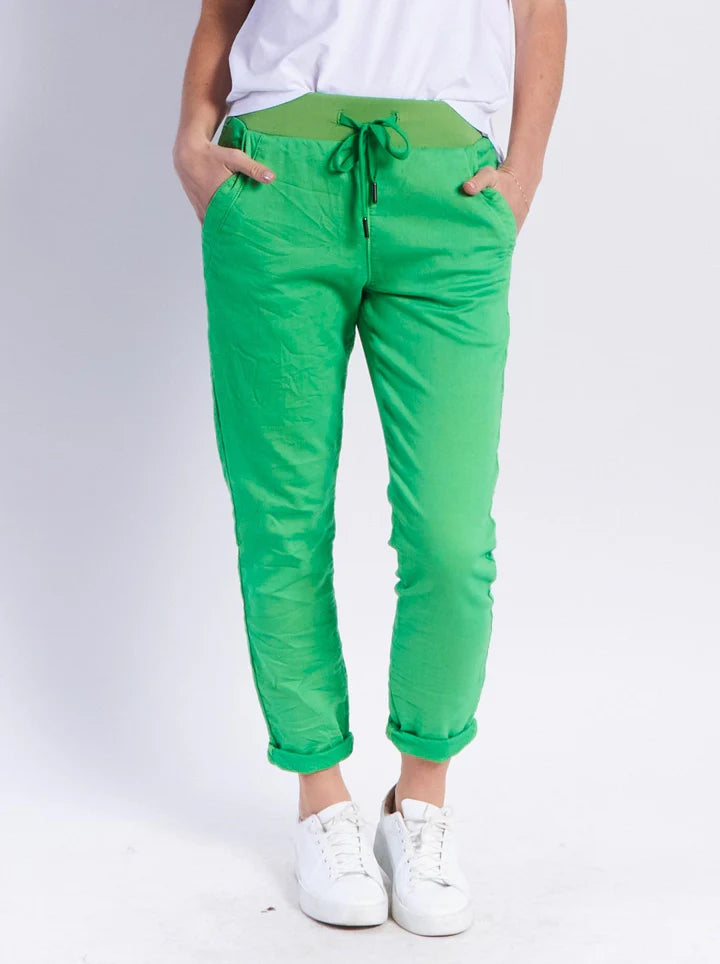 GREEN RILEY JOGGER