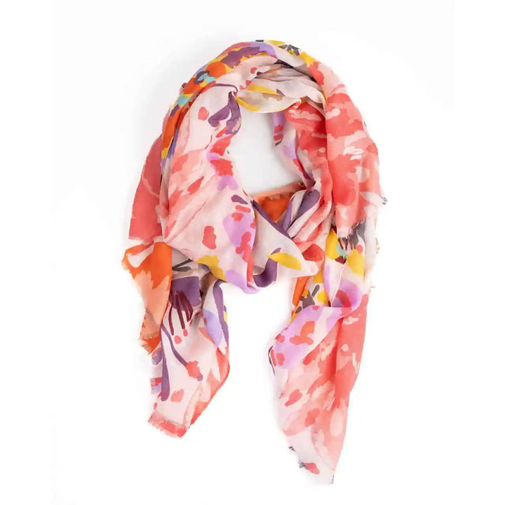 Pink Laura Scarf