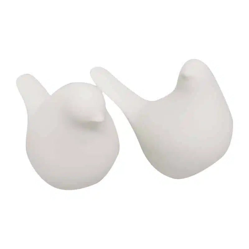 Le Forge Porcelain Birds White