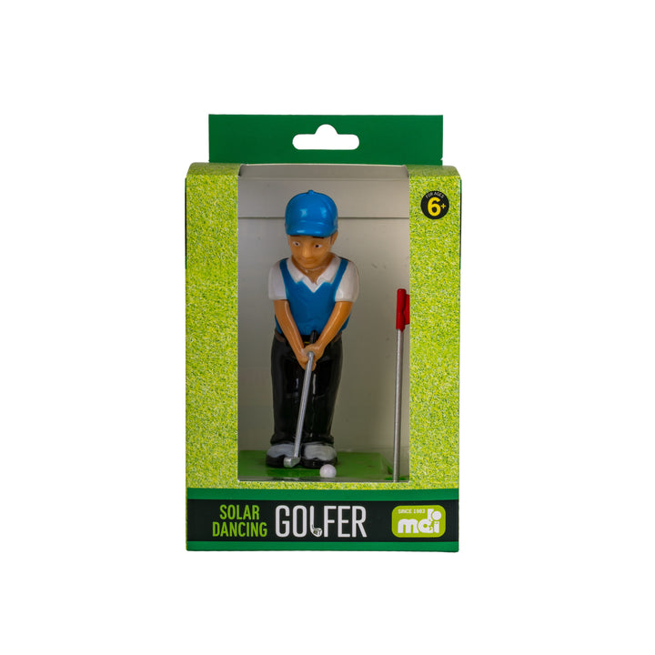 Solar Dancing Golfer in its box - RAPT ONLINE