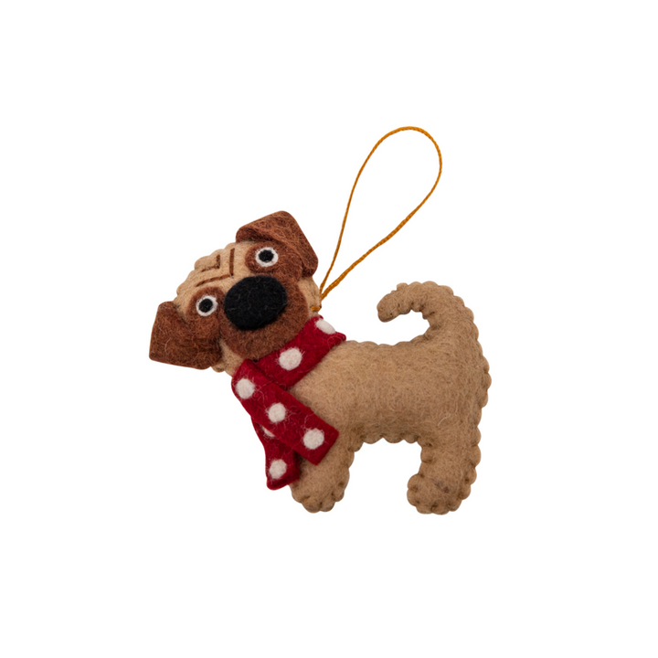 Pashom Pug Scarf Decoration