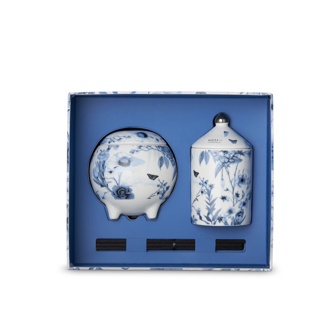 Moss St Peony & Apple Blossom Gift Set