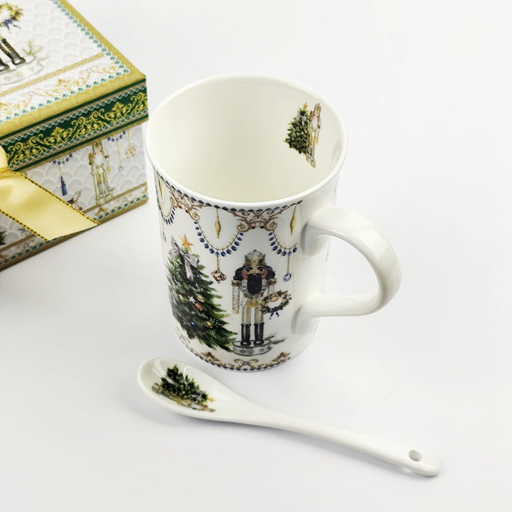 Nutcracker Cup, Spoon & Coaster Set