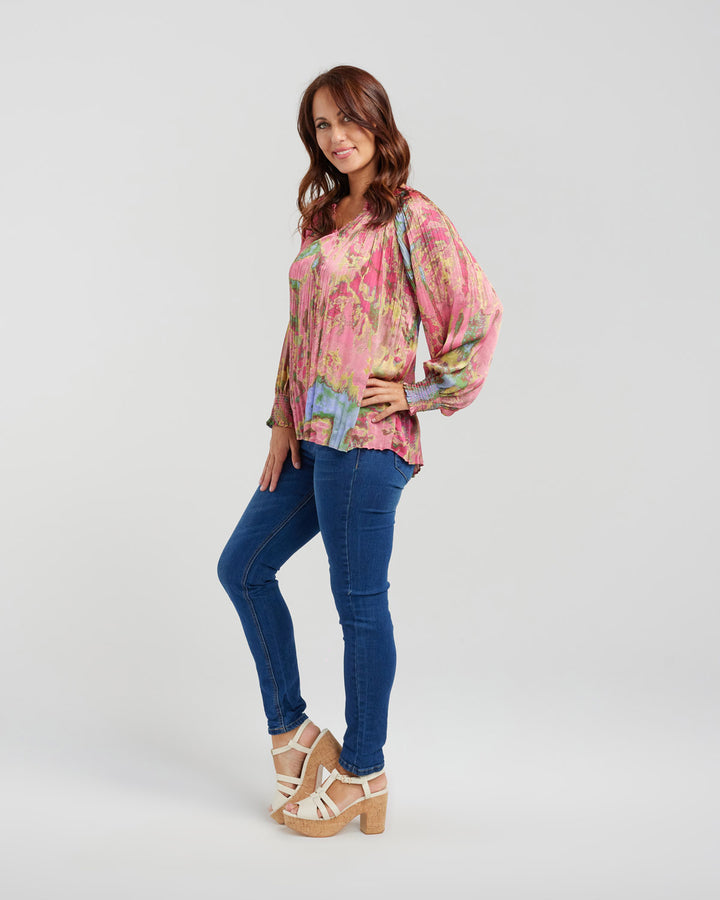 VIVID GARDEN GABRIELLA TOP