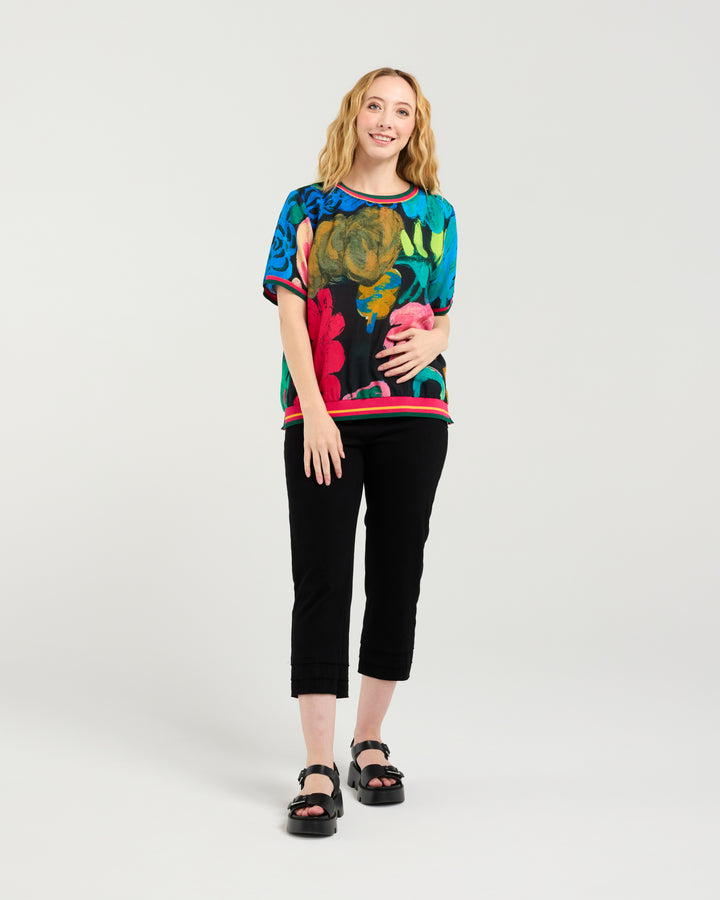 Seduce Midnight Fern Zoe Top