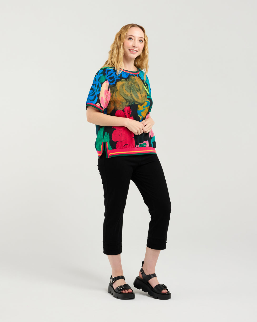 Seduce Midnight Fern Zoe Top