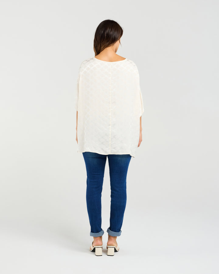 Seduce White Clara Ladies Blouse