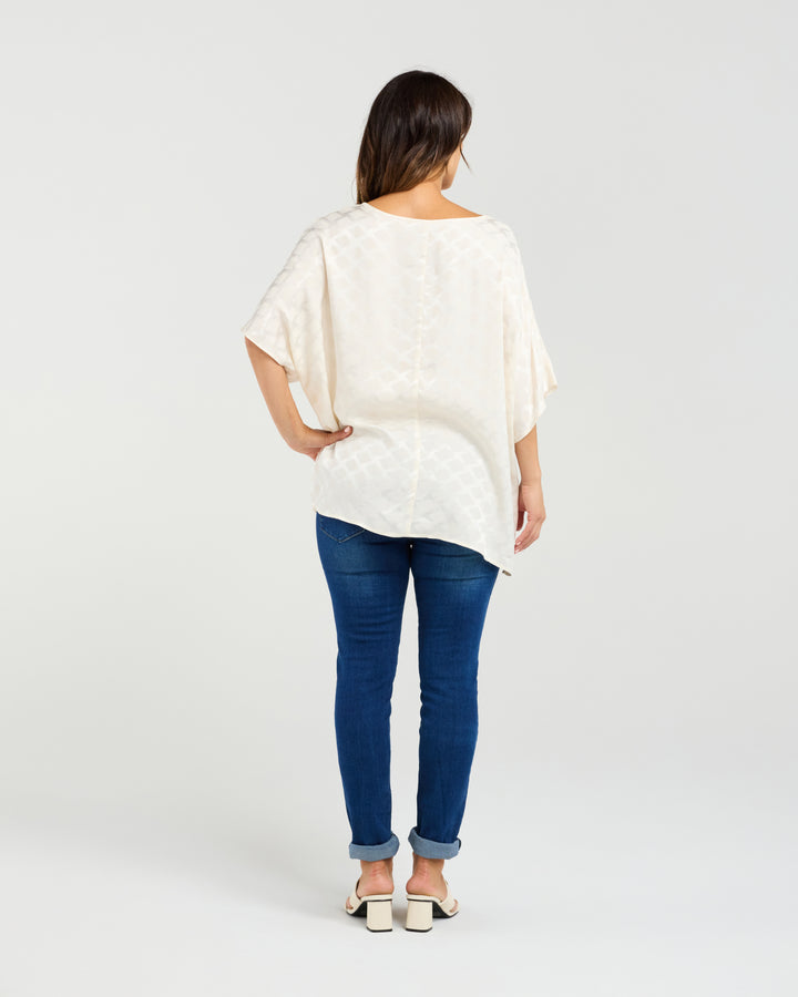 Seduce White Clara Ladies Blouse