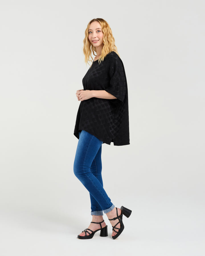Seduce Black Clara Ladies Blouse