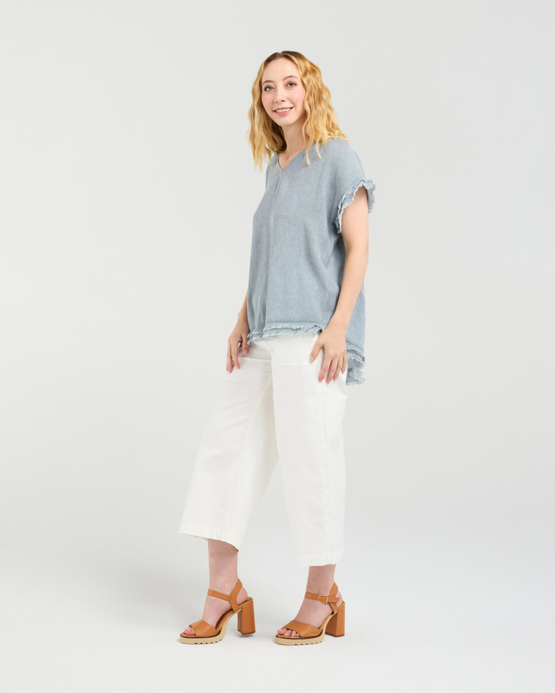 Seduce Grey Lilah Top