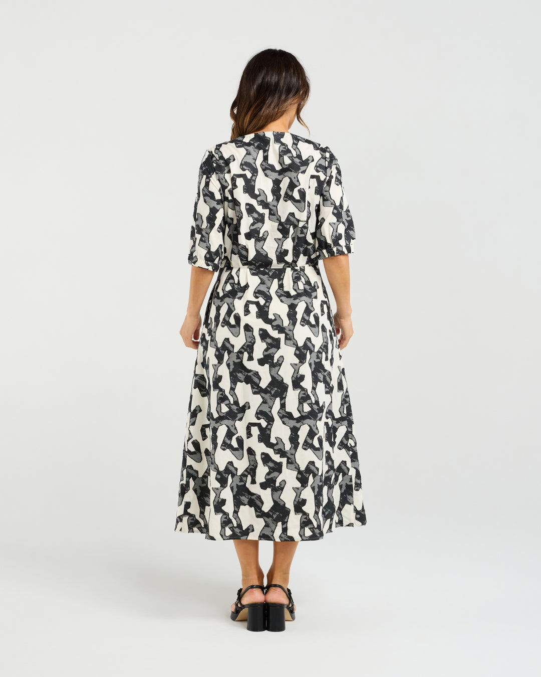 Seduce Abstract Marble Margot Dress