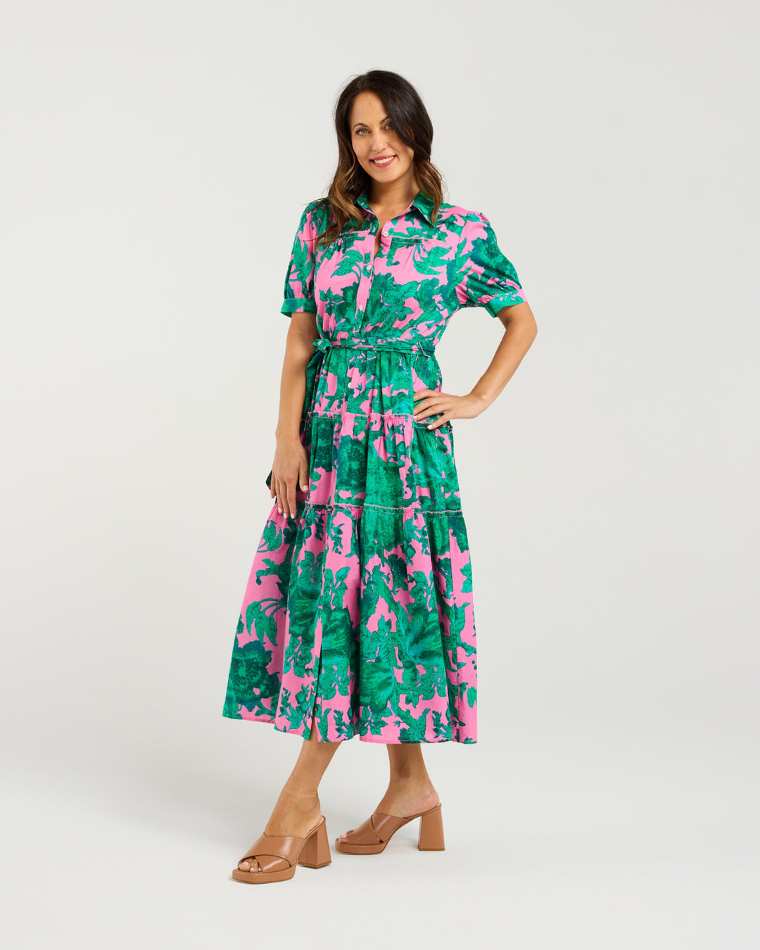 Seduce Pink Jungle Elise Dress