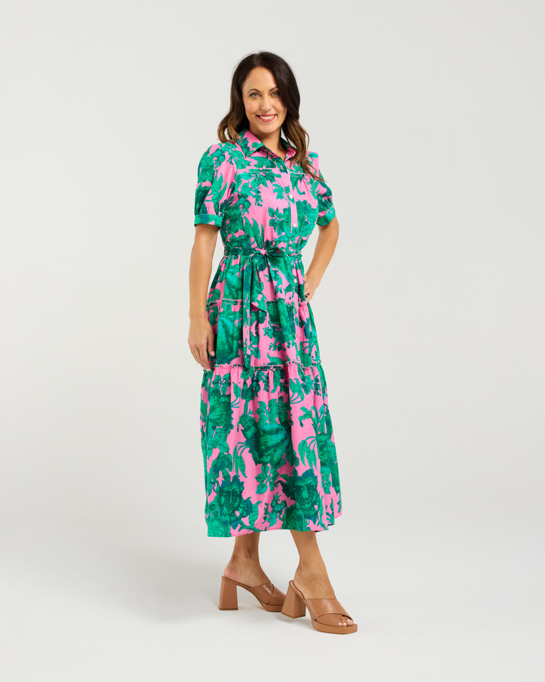 Seduce Pink Jungle Elise Dress