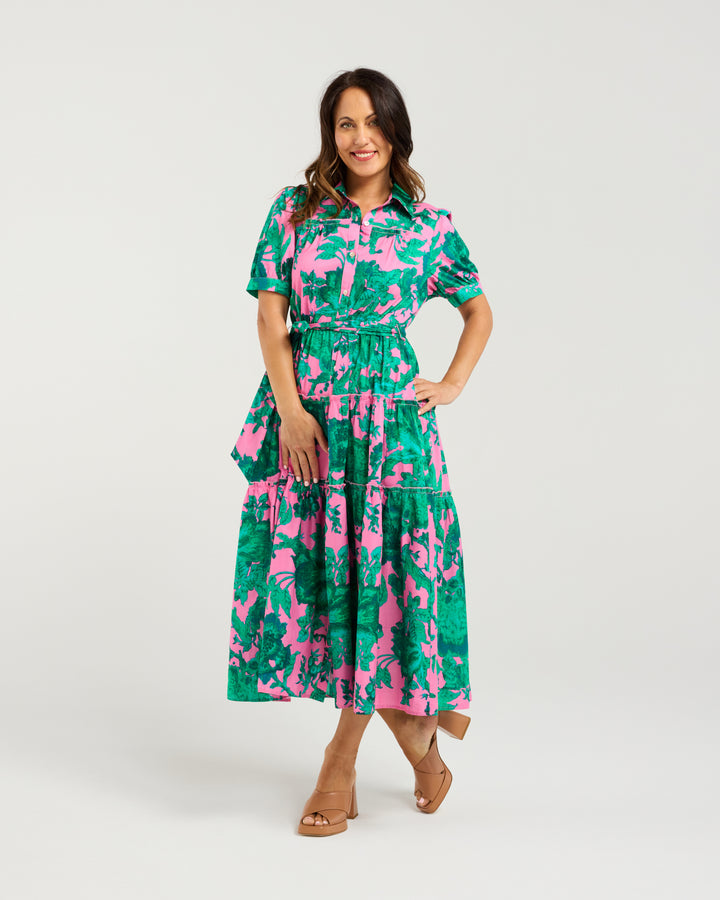 Seduce Pink Jungle Elise Dress