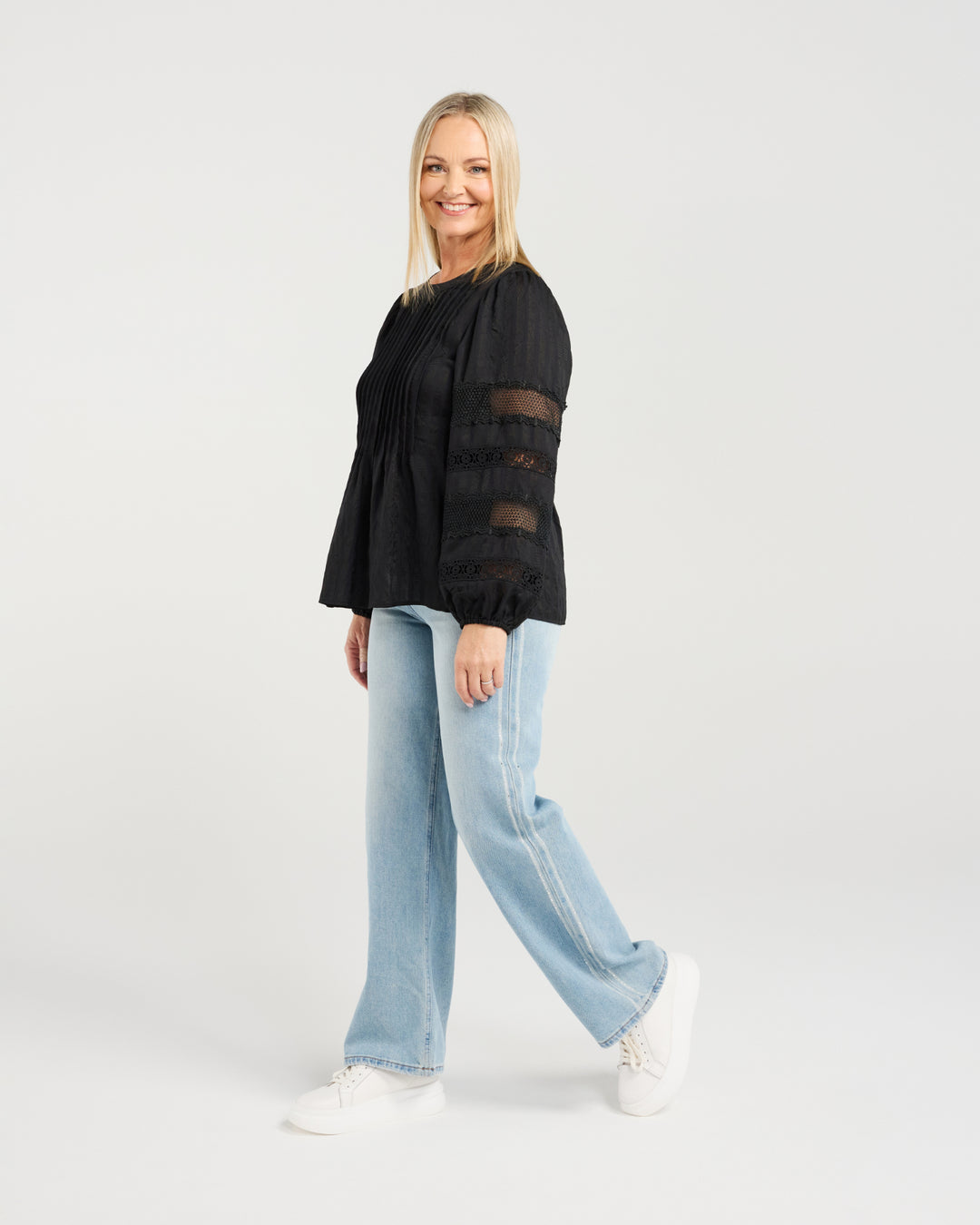 Seduce Black Fatima Top