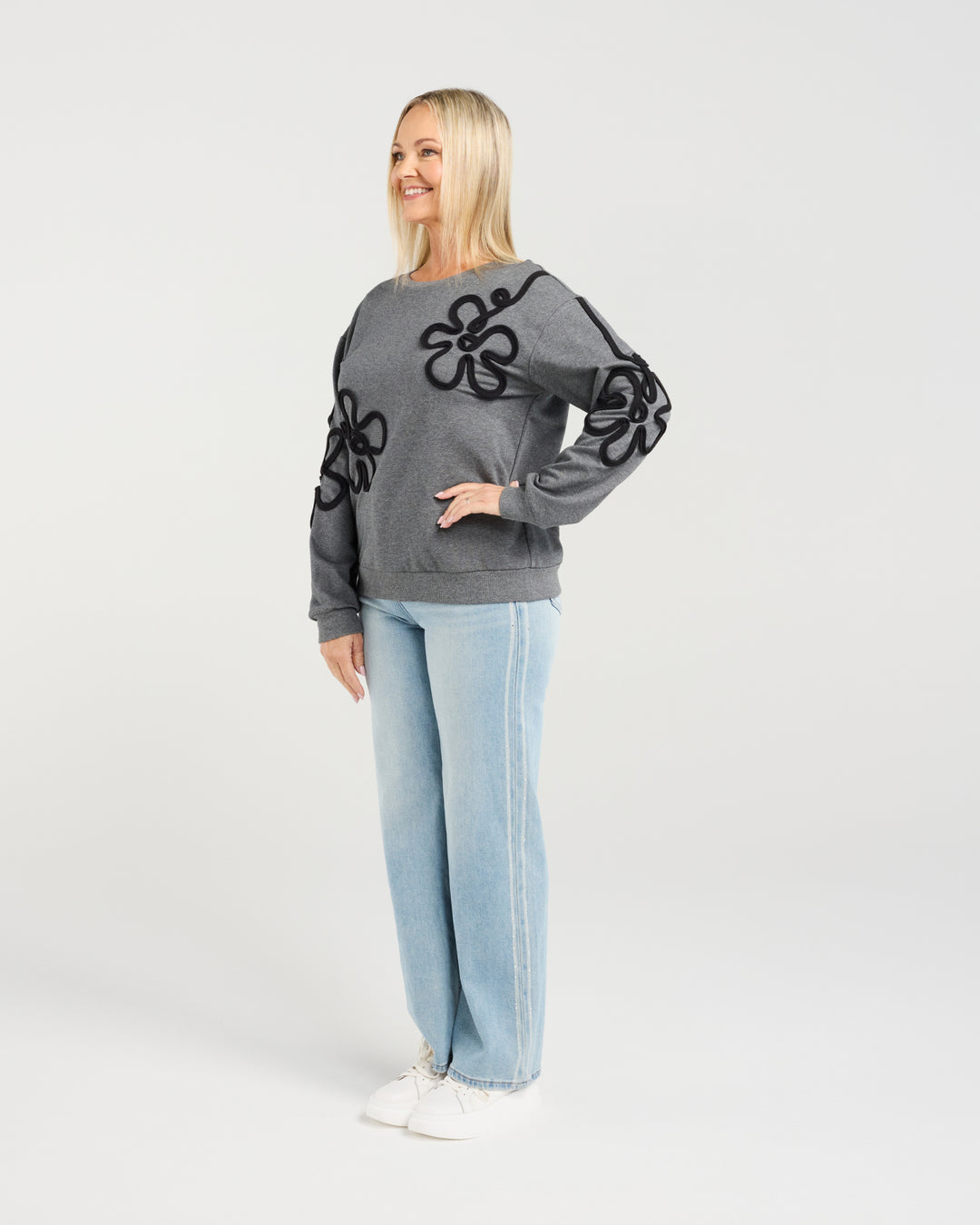 Seduce Grey Aurelia Sweat