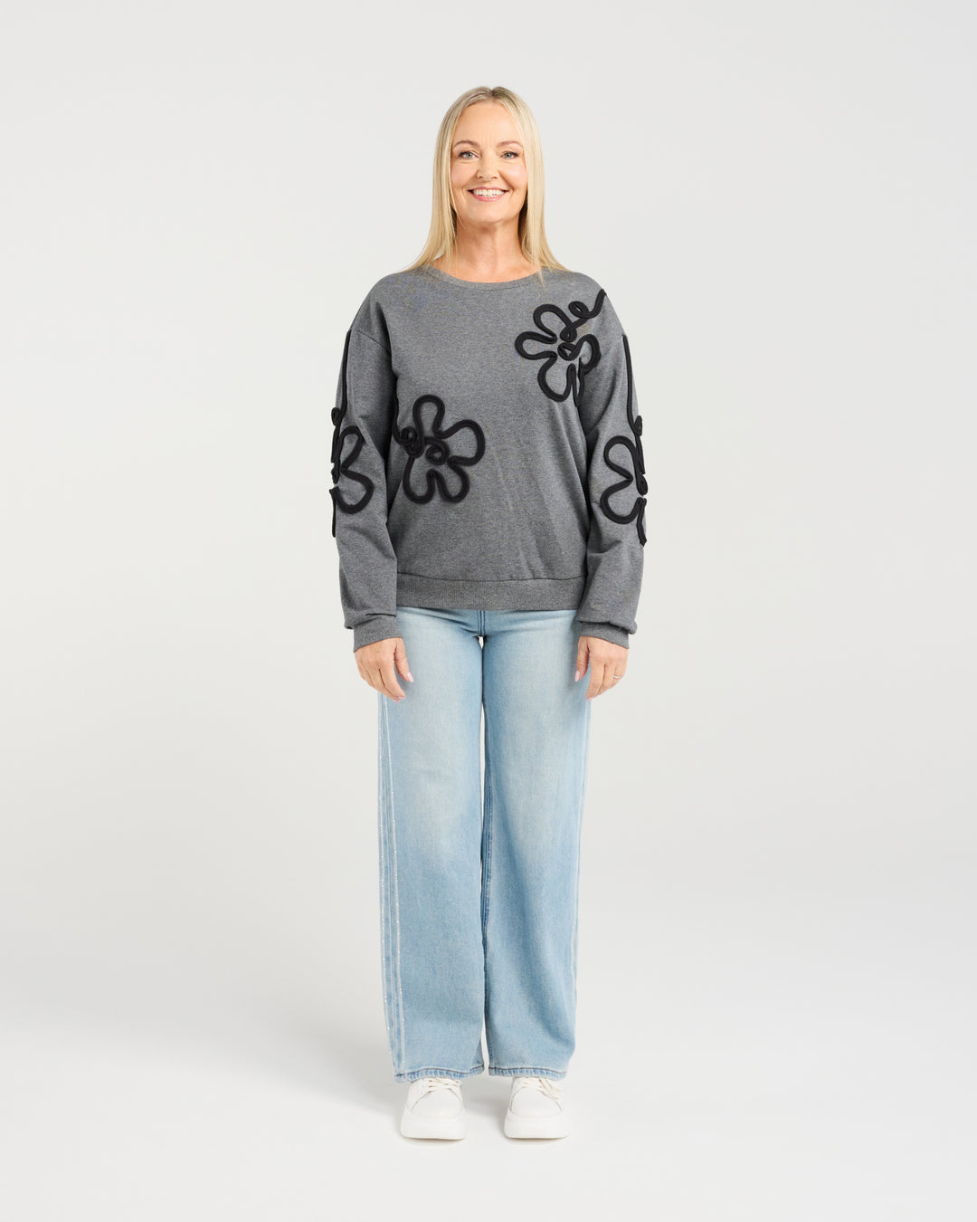 Seduce Grey Aurelia Sweat