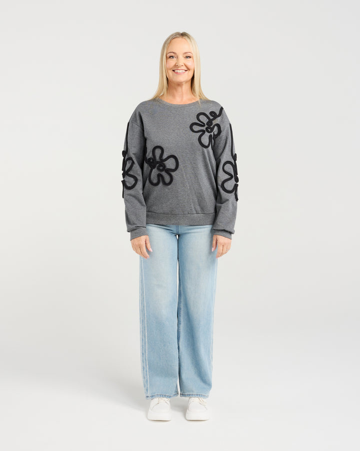Seduce Grey Aurelia Sweat