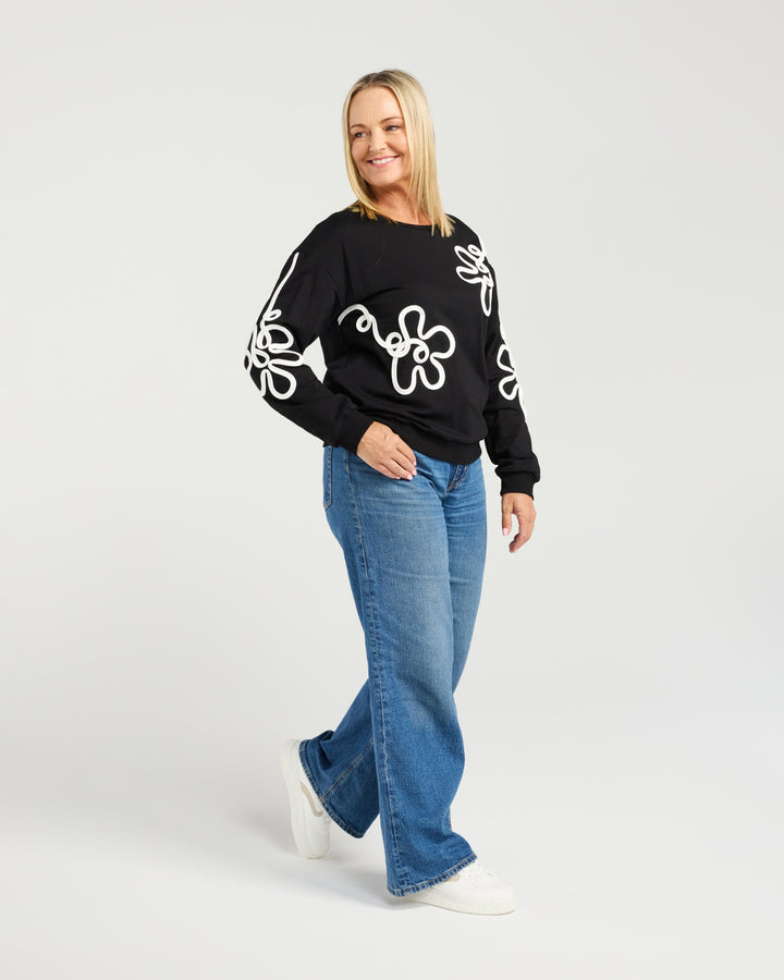 Seduce Black Aurelia Sweat