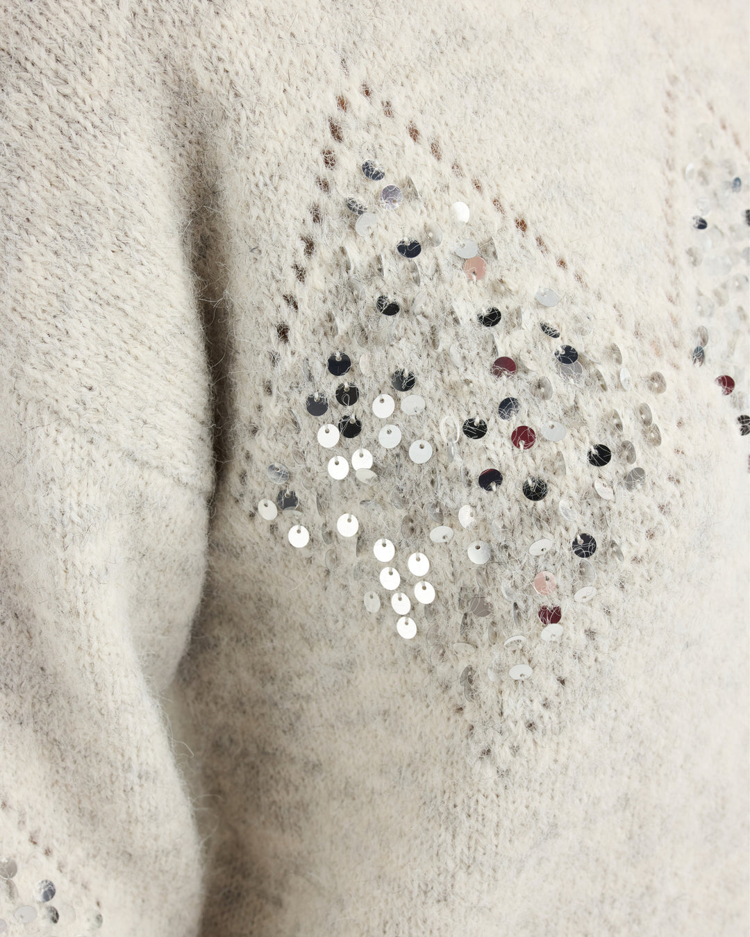 Seduce Grey Thea Knit Sweater