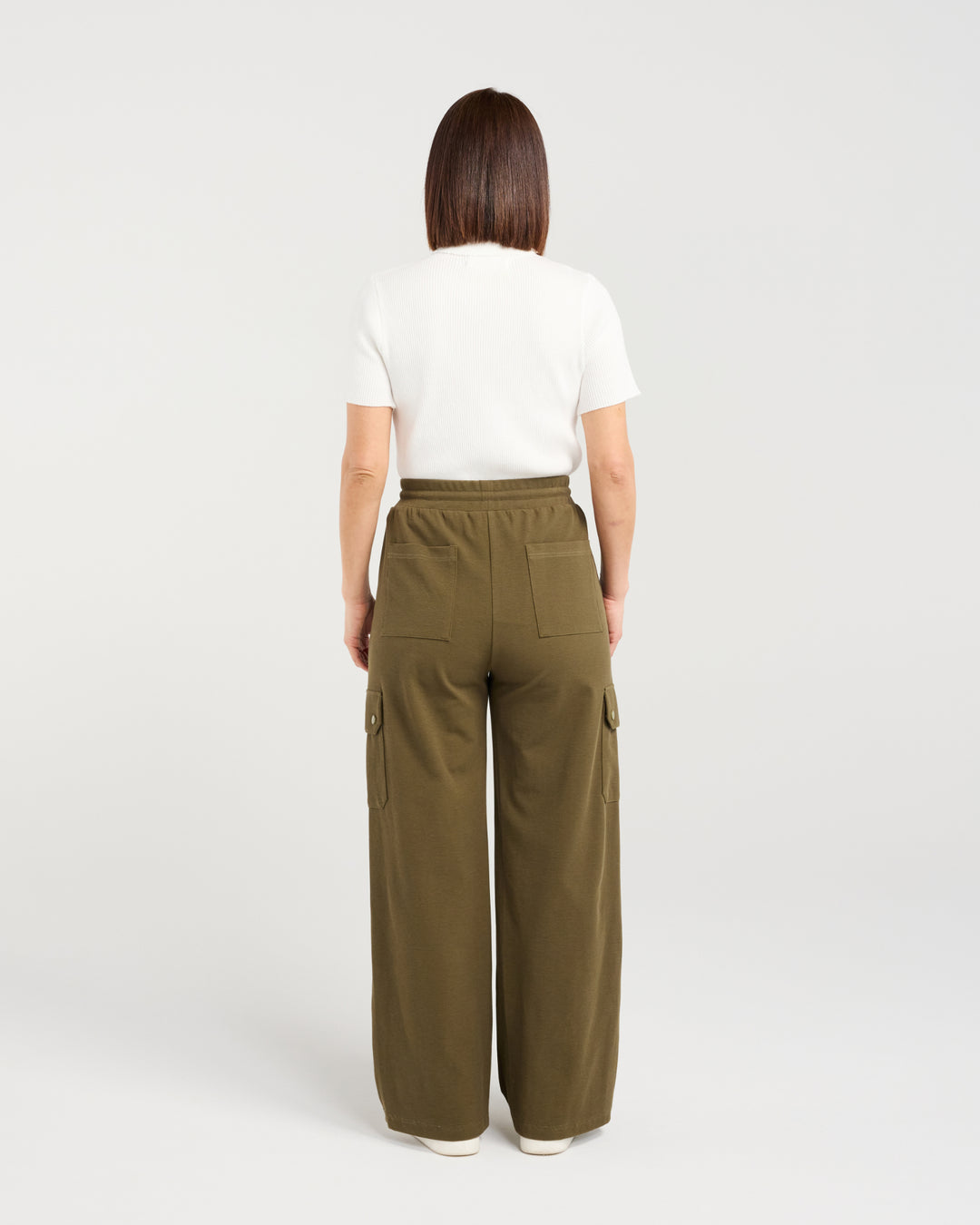Seduce Khaki Cleo Cargo Pant
