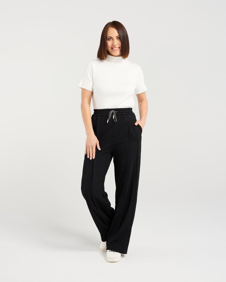 Seduce Black Adele Pant