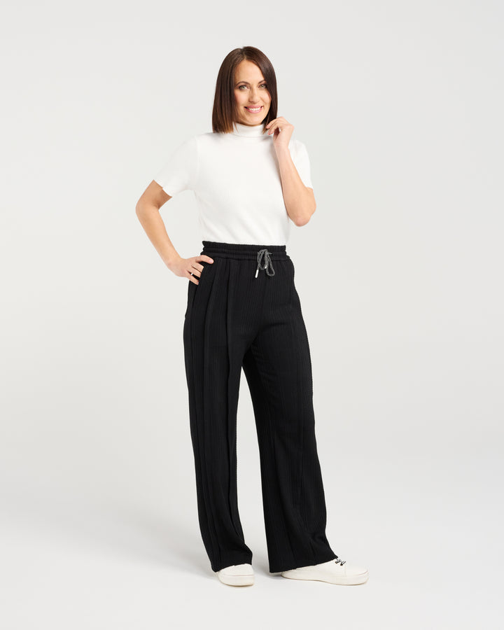 Seduce Black Adele Pant