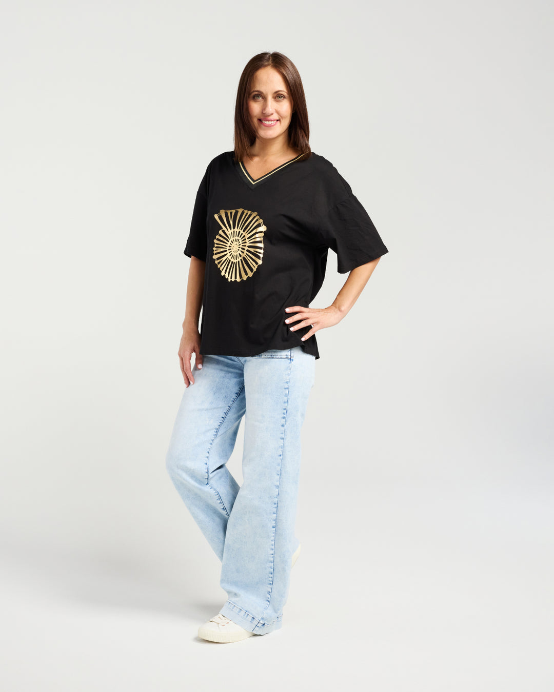 Seduce Black Inesd Top