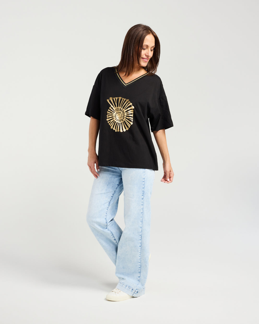 Seduce Black Inesd Top