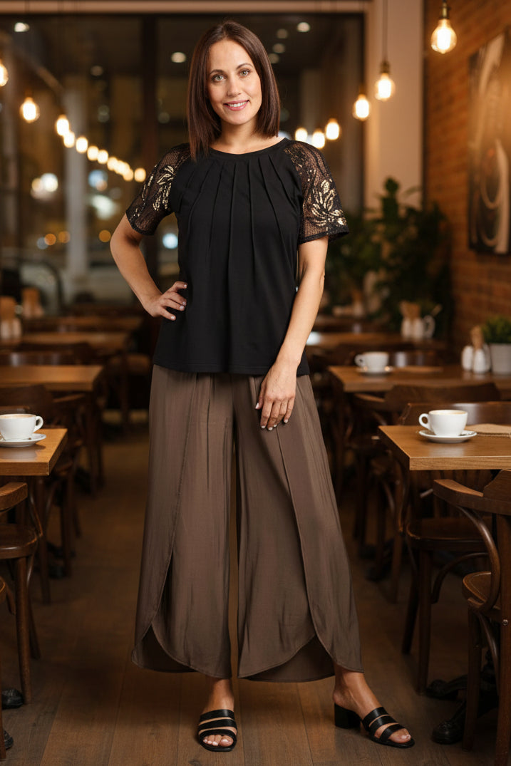 Seduce Black Selah Top - RAPT ONLINE