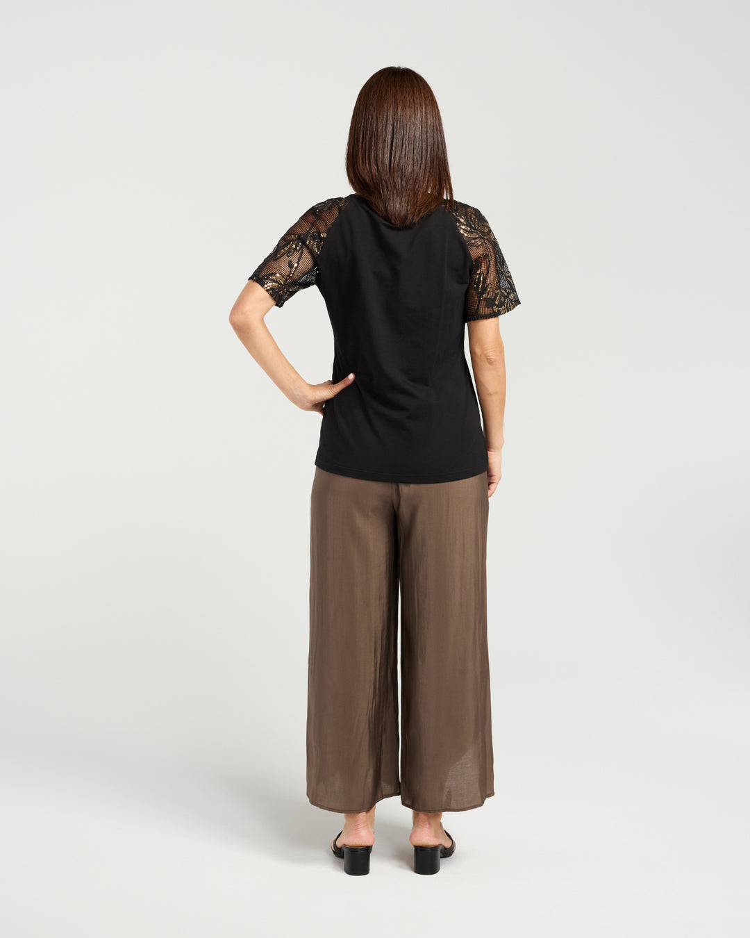 Seduce Black Selah Top