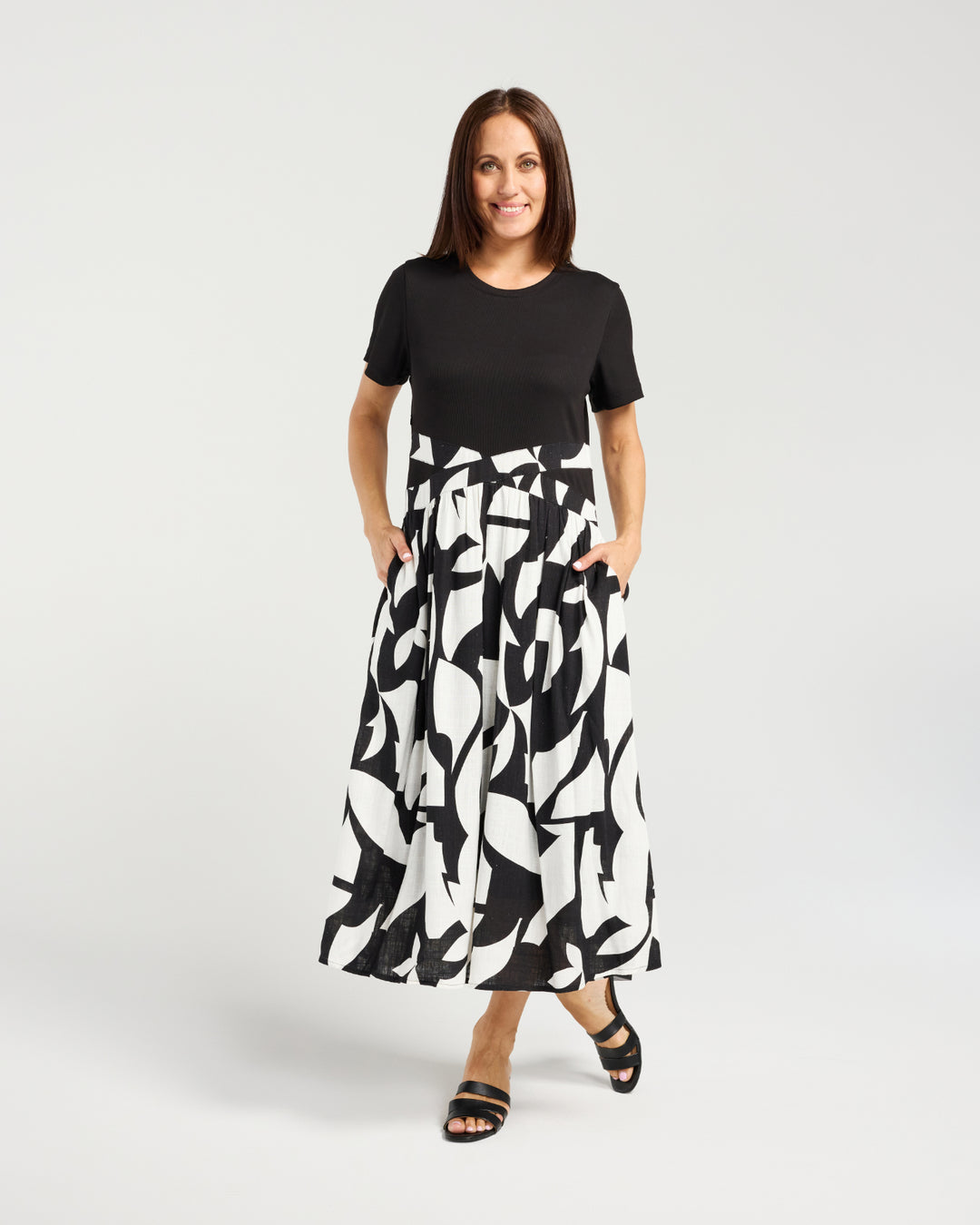 Seduce Mono Form Delilah Dress