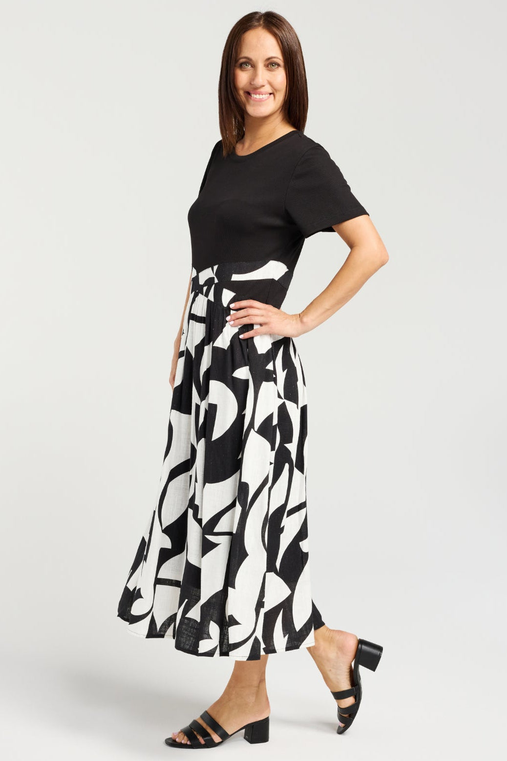 Seduce Mono Form Delilah Dress