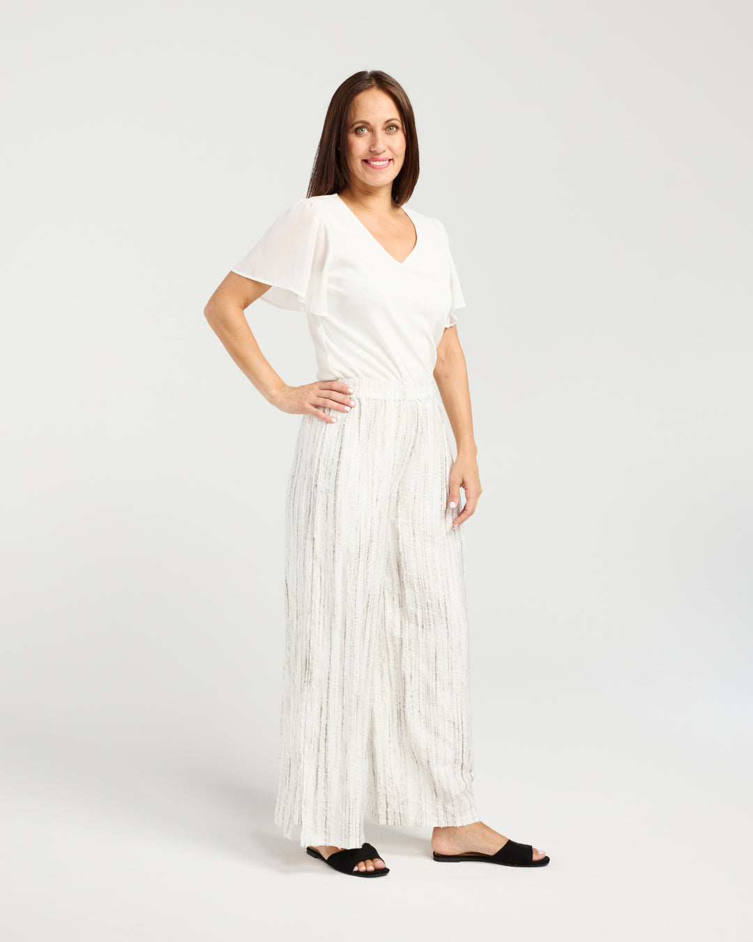 Seduce White Eloise Pant