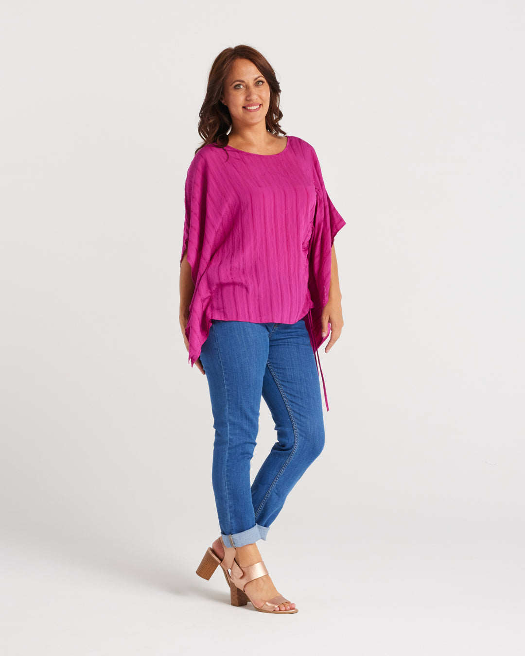 25% OFF | MAGENTA SKYLAR TOP - RAPT ONLINE