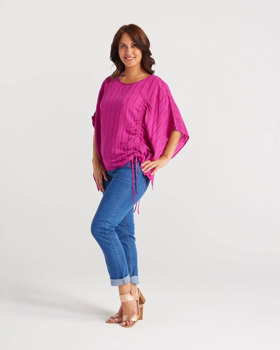 25% OFF | MAGENTA SKYLAR TOP - RAPT ONLINE