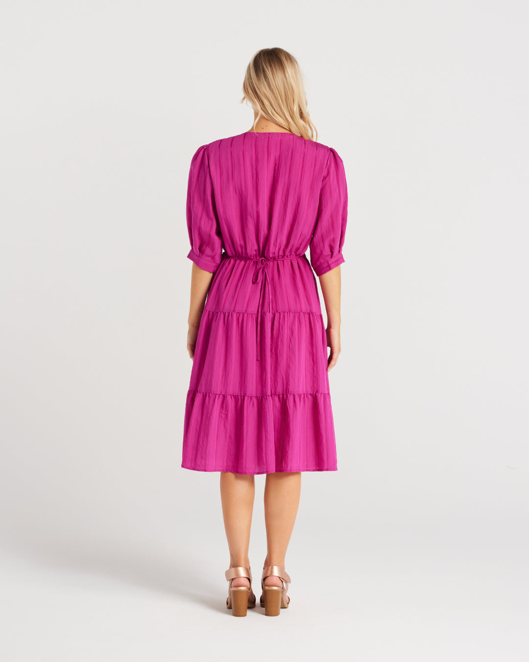 30% OFF | MAGENTA AMIRA DRESS - RAPT ONLINE