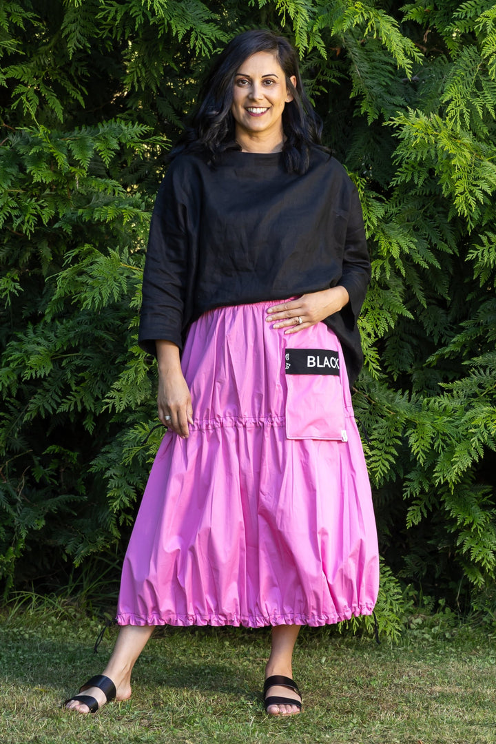 PINK PUFF SKIRT