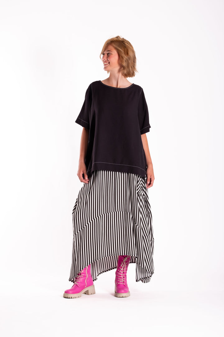 Deeanne Hobbs Tarryn Monostripe Skirt