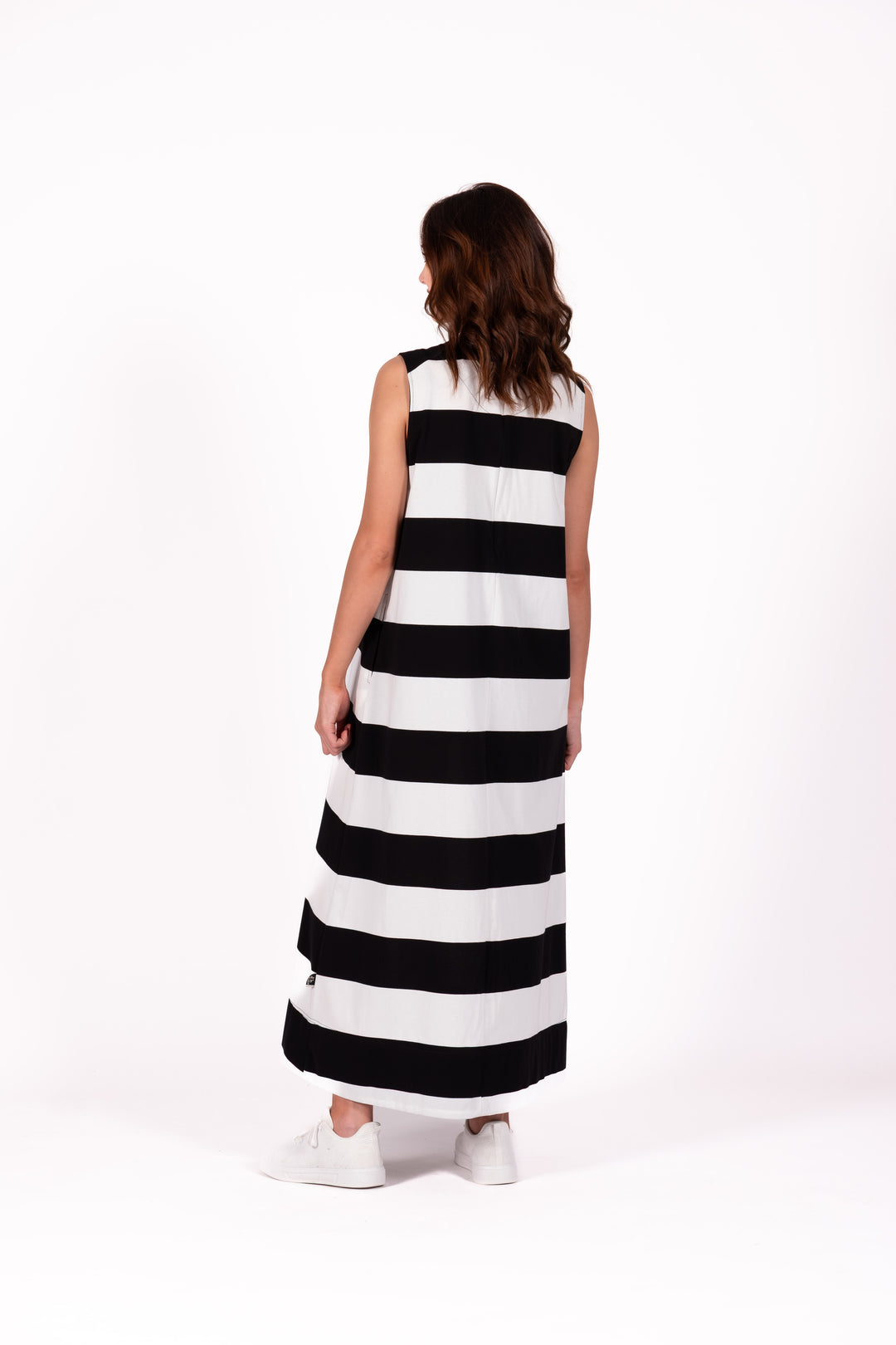 Deeanne Hobbs Wide Stripe Evenflow Dress