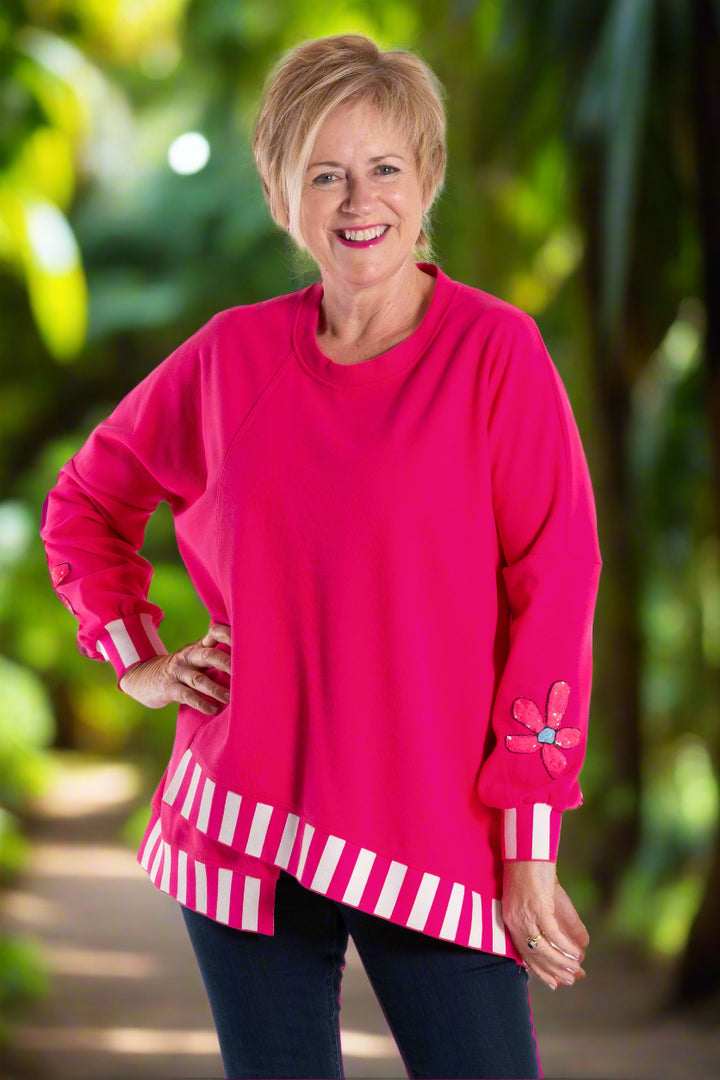 Jellicoe Revival Sweater Pink